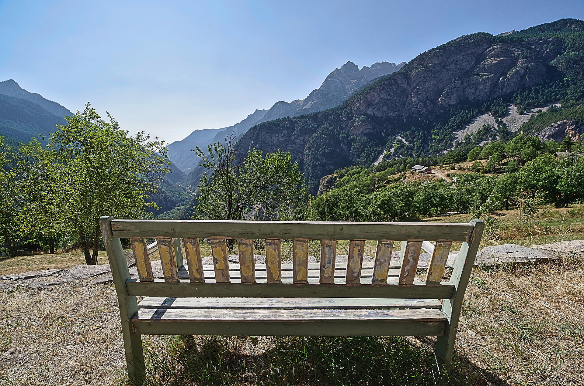 Banc et vue