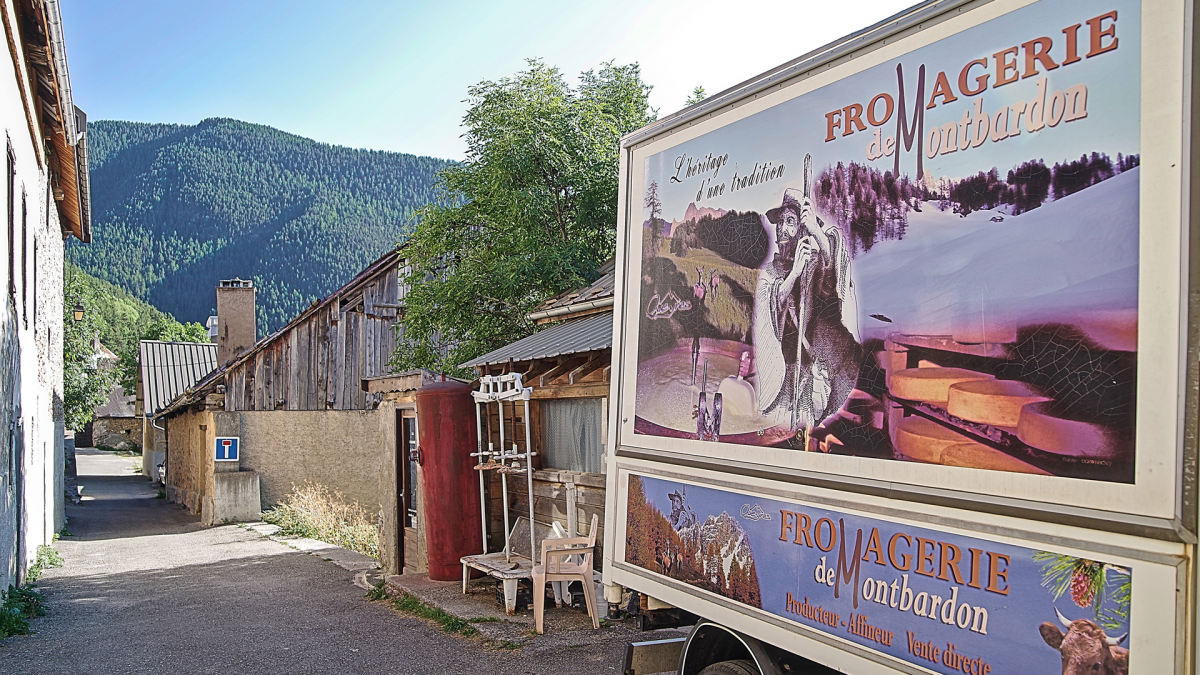 Camion fromagerie