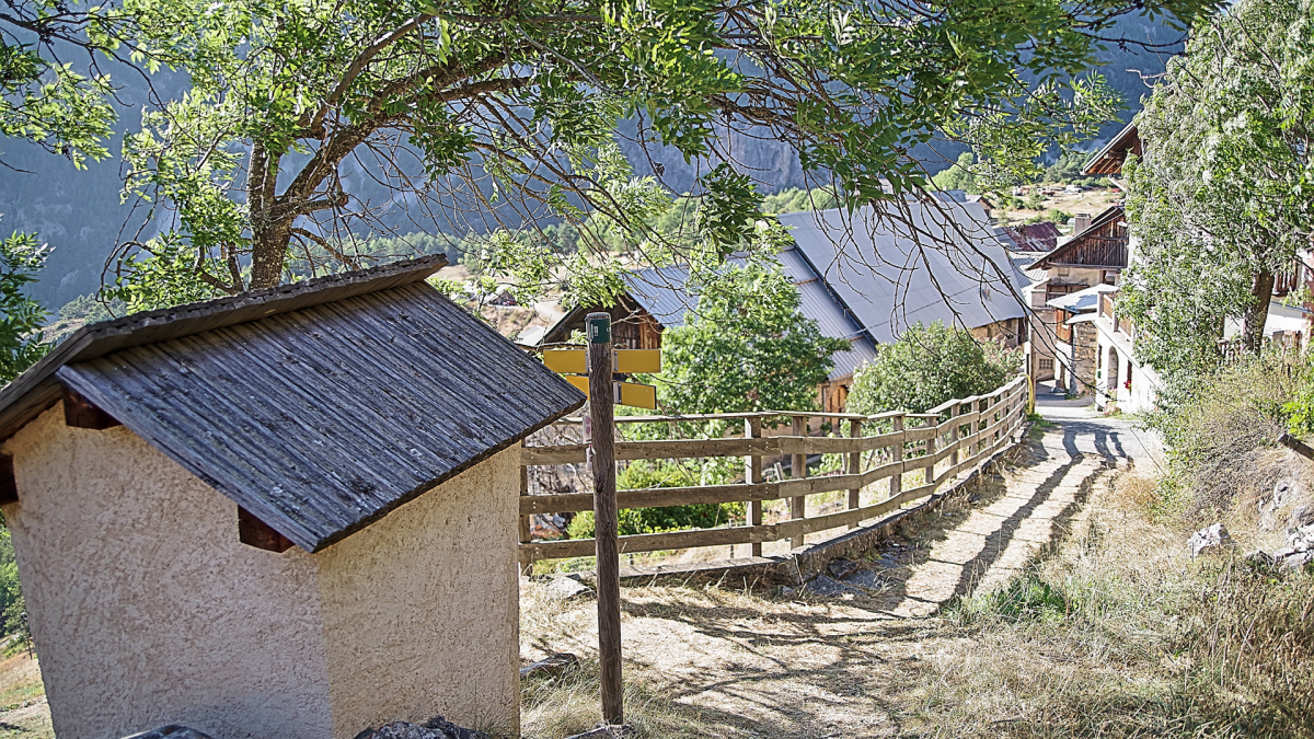 Oratoire et hameau