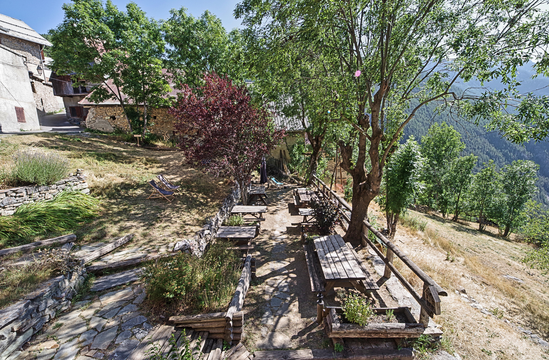 Vue terrasse du 1er etage